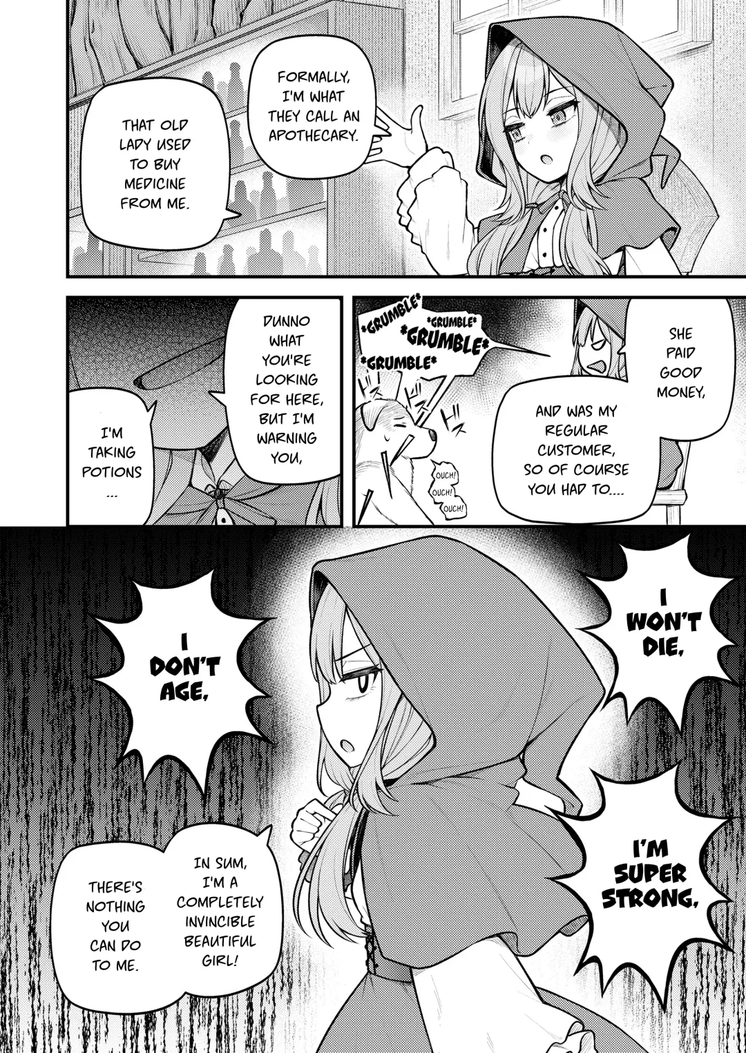 [Binsen] Akazukin to Fujimi no Ookami-san Zenpen | Little Red Riding Hood and the Immortal Wolf Part 1 Fhentai - Page 4
