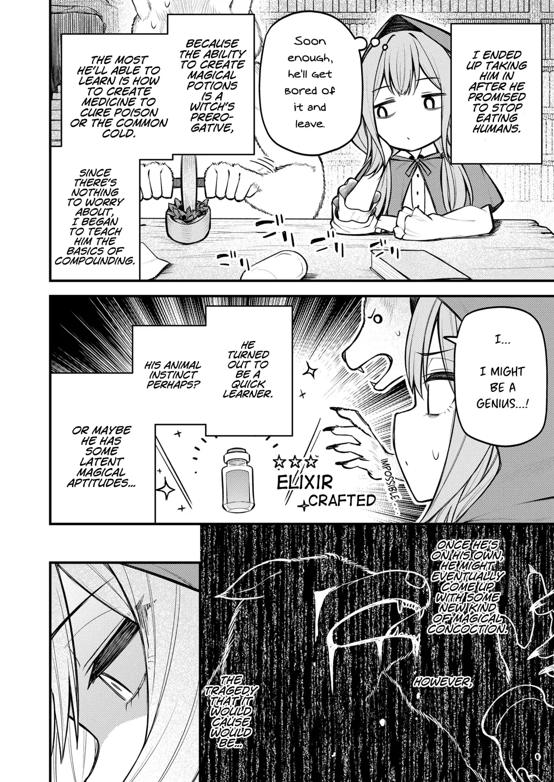 [Binsen] Akazukin to Fujimi no Ookami-san Zenpen | Little Red Riding Hood and the Immortal Wolf Part 1 Fhentai - Page 8