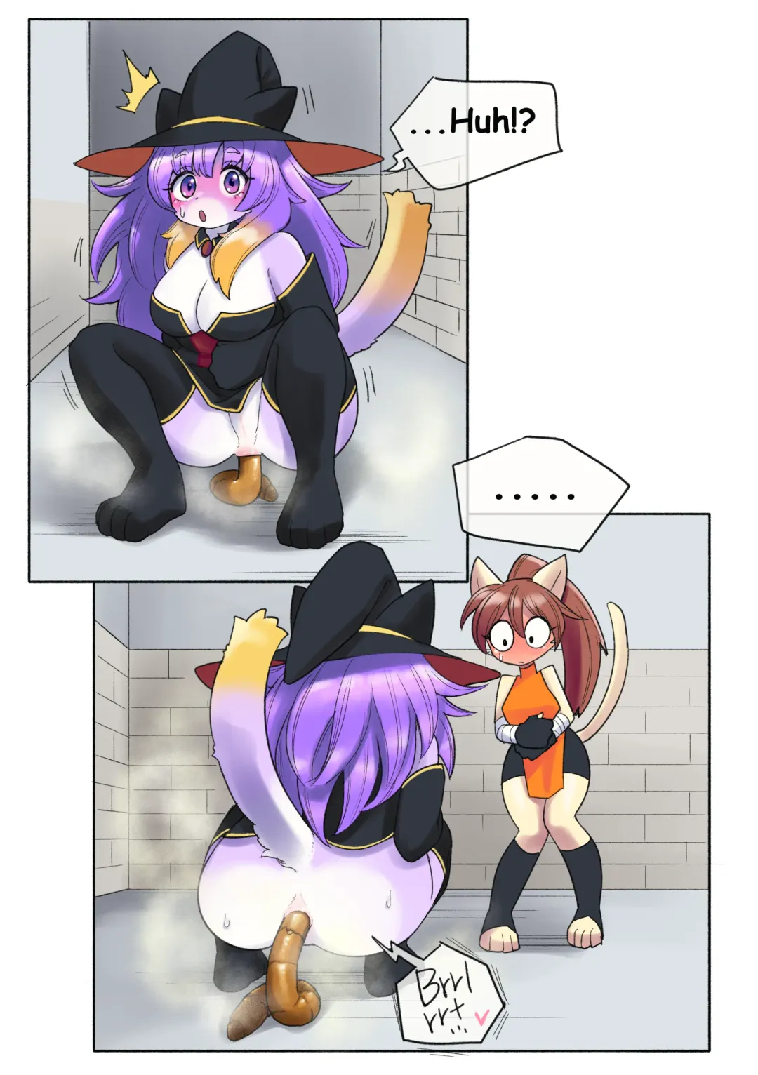 [Uno Usaya] Waiting in Line While Holding her Poop Fhentai.net - Page 10