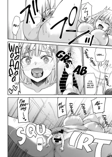 [Sakura Hanatsumi] Ningyou Size no Himo Kareshi ni wa Jiyuu ga Nai | The doll-sized kept boyfriend has no freedom Fhentai.net - Page 16