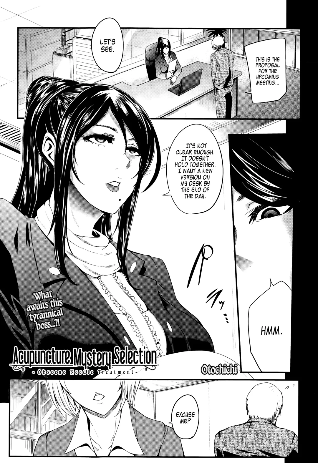 Read [Otochichi] Shinkyuu Ura Course ~Hentai Harichiryou~ | Acupuncture Mystery Selection - Fhentai.net