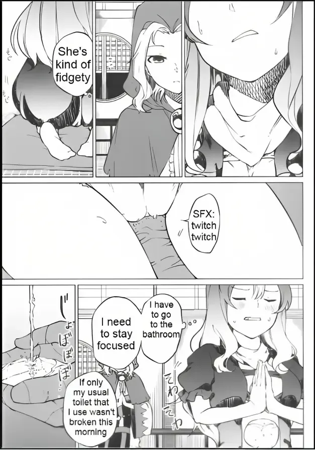 [Kurutsuki] Toilet ni ikitai! Hijiri desu ga | I want to go to the bathroom! Byakuren version Fhentai.net - Page 4