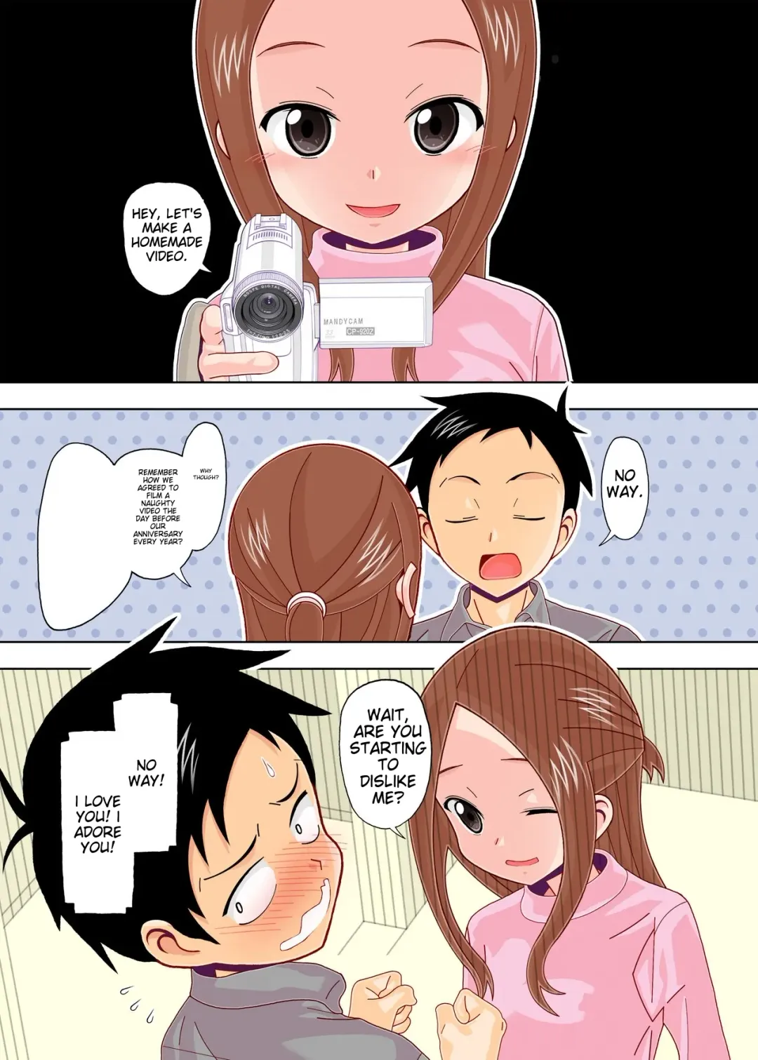 [New Ab] Karakai vs Critical Hit 4 Ninpu no Moto Takagi-san ga Love Love SEX Suru Fhentai.net - Page 3