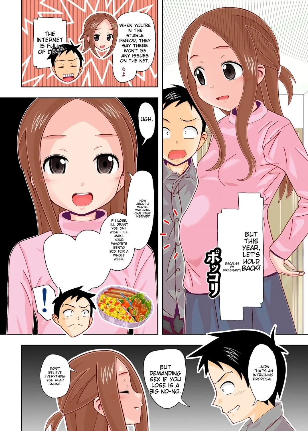 [New Ab] Karakai vs Critical Hit 4 Ninpu no Moto Takagi-san ga Love Love SEX Suru Fhentai.net - Page 4