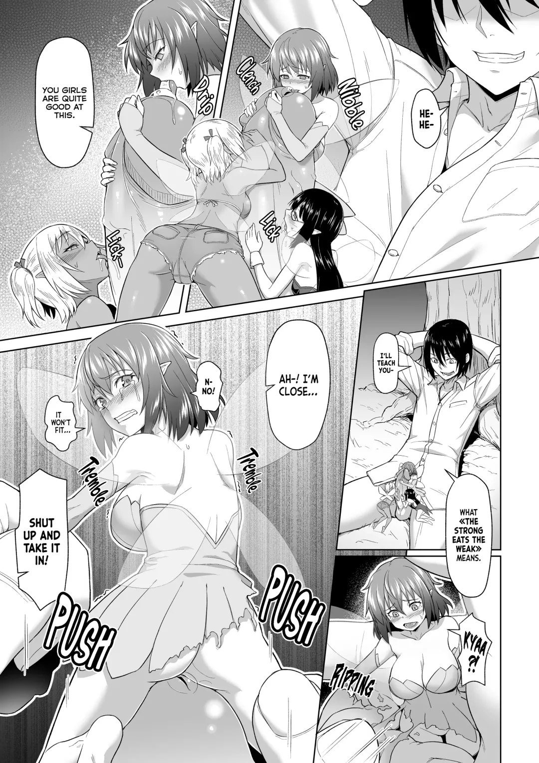 [Butte] Jaku Niku Kyoushoku | The Strong Eats the Weak (decensored) Fhentai.net - Page 1