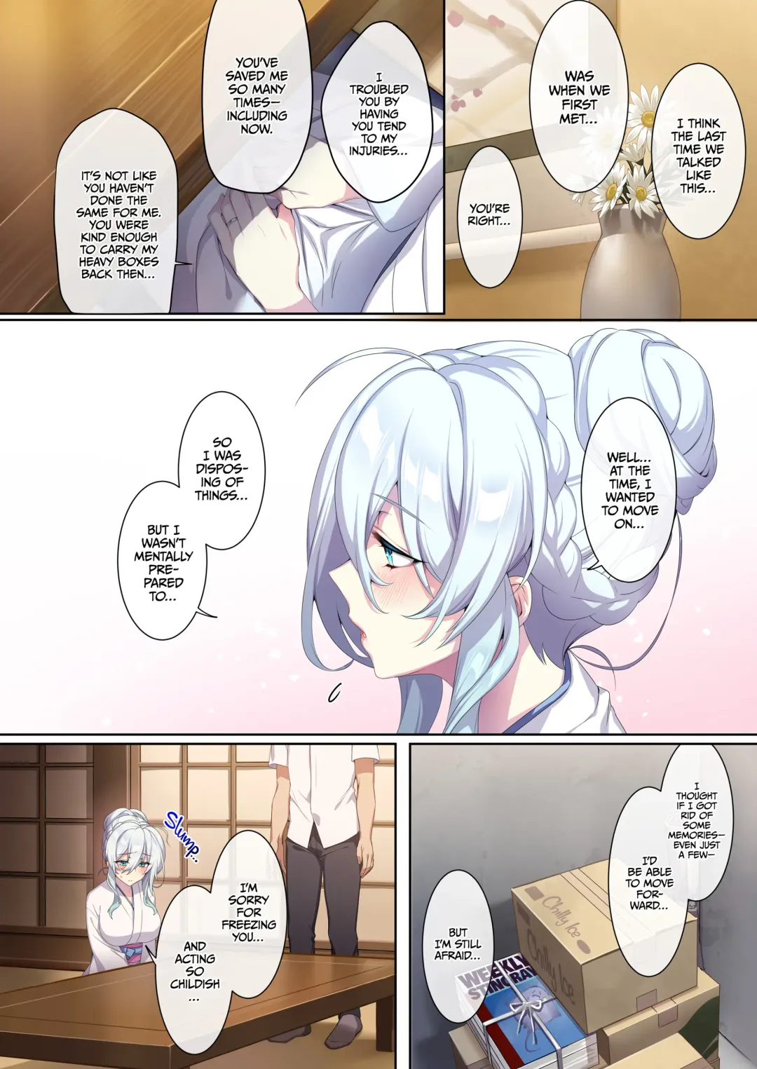 [Zeroshiki Kouichi] The Shy Snow Woman and the Cursed Ring Chapter 2 (uncensored) Fhentai - Page 55