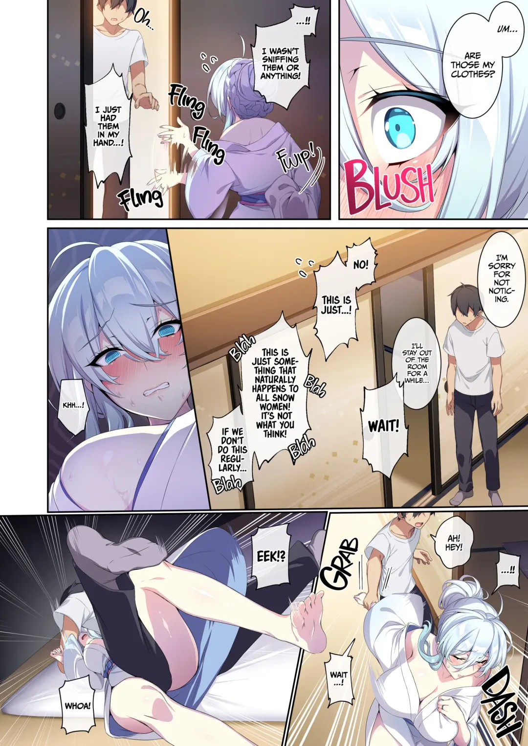 [Zeroshiki Kouichi] The Shy Snow Woman and the Cursed Ring Chapter 2 (uncensored) Fhentai - Page 63
