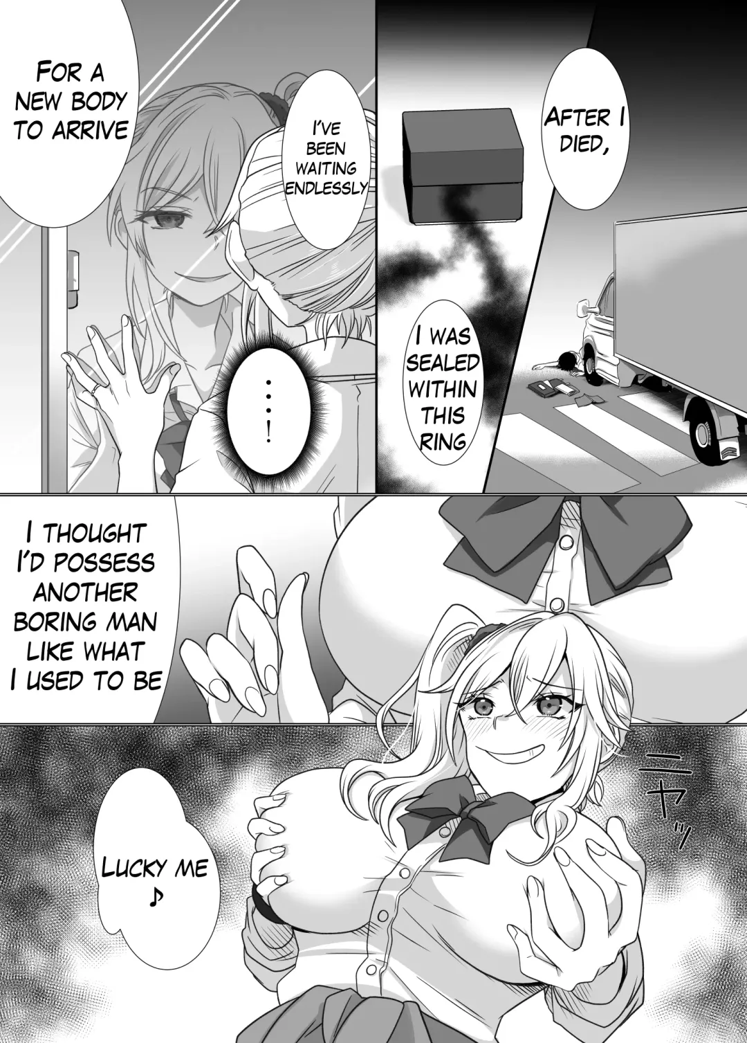 Yubiwa ni Fuuin sareta Akuryou ni Nottorareru Hanashi Fhentai.net - Page 4