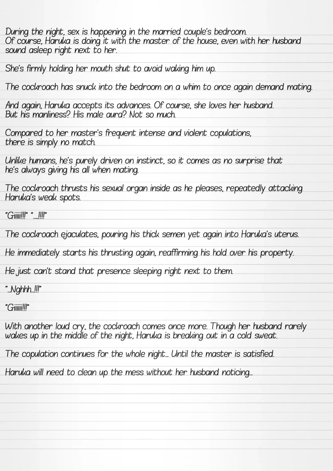 [Chiba Tetsutarou] Misuke's Short Stories 4 - Haruka & Vermin Fhentai - Page 17