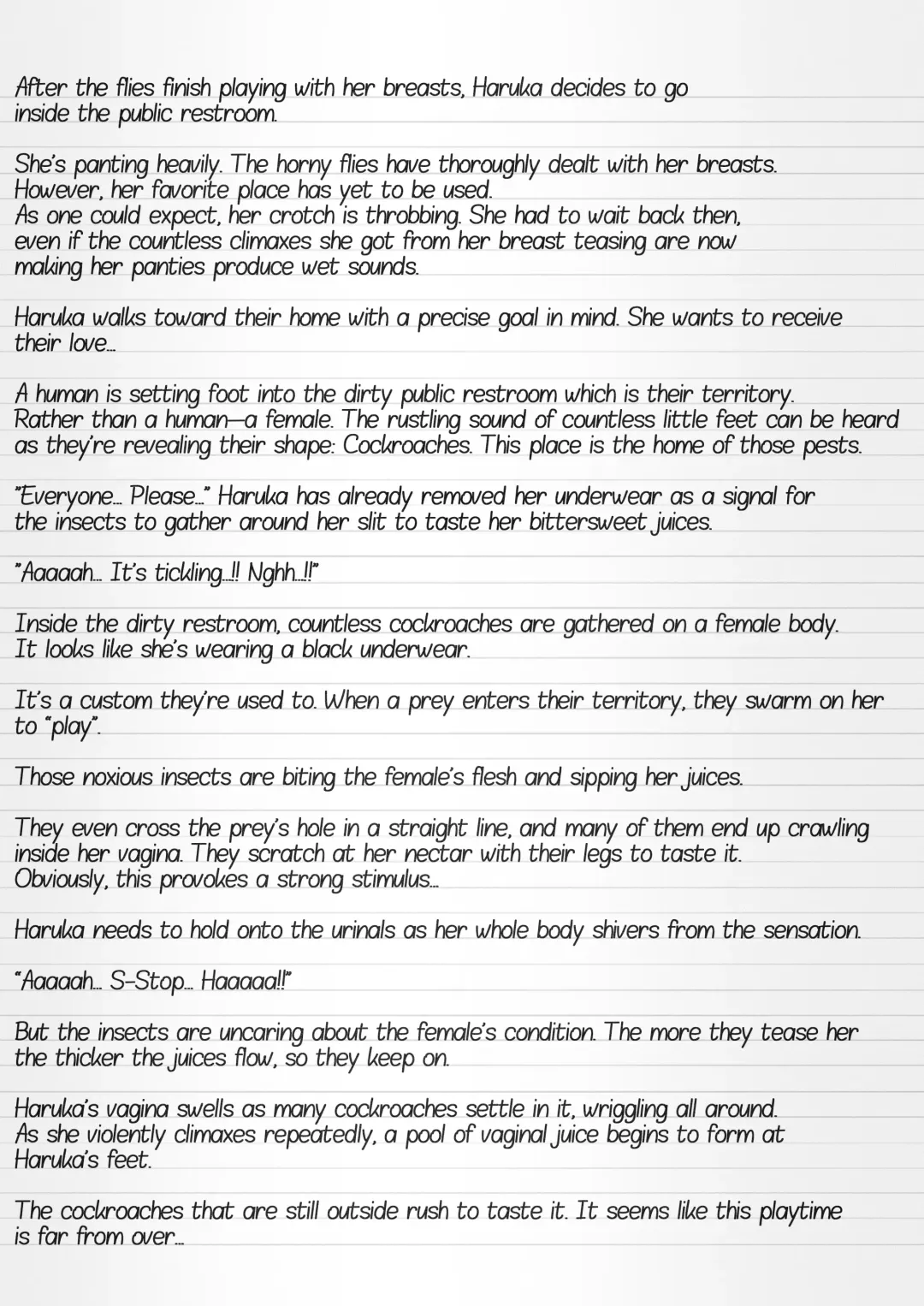 [Chiba Tetsutarou] Misuke's Short Stories 4 - Haruka & Vermin Fhentai - Page 9