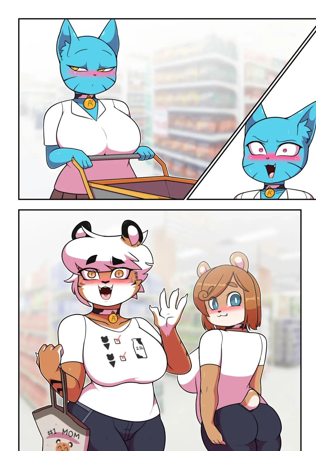 [Wherewolf] Lusty World of Nicole Ep. 8 - Sex Education + Nursing Room Fhentai - Page 51