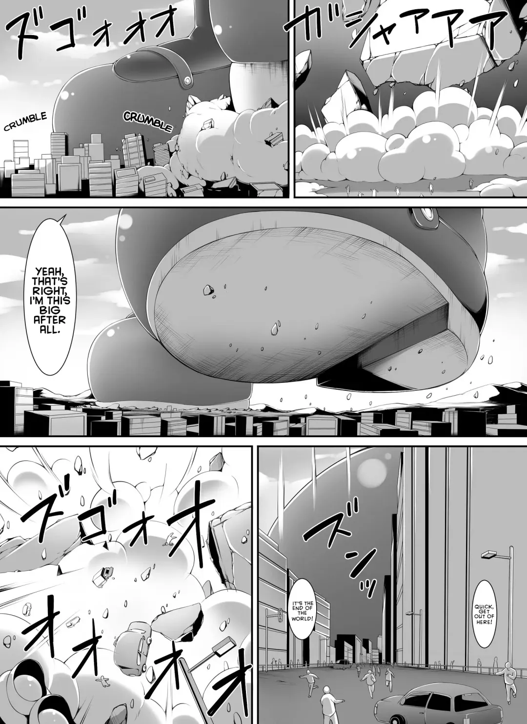 [Toka] Chou Ookii Uchuujin ga Ojamashimasu | A Grand Gigantic Alien Welcomes Herself In Fhentai - Page 10