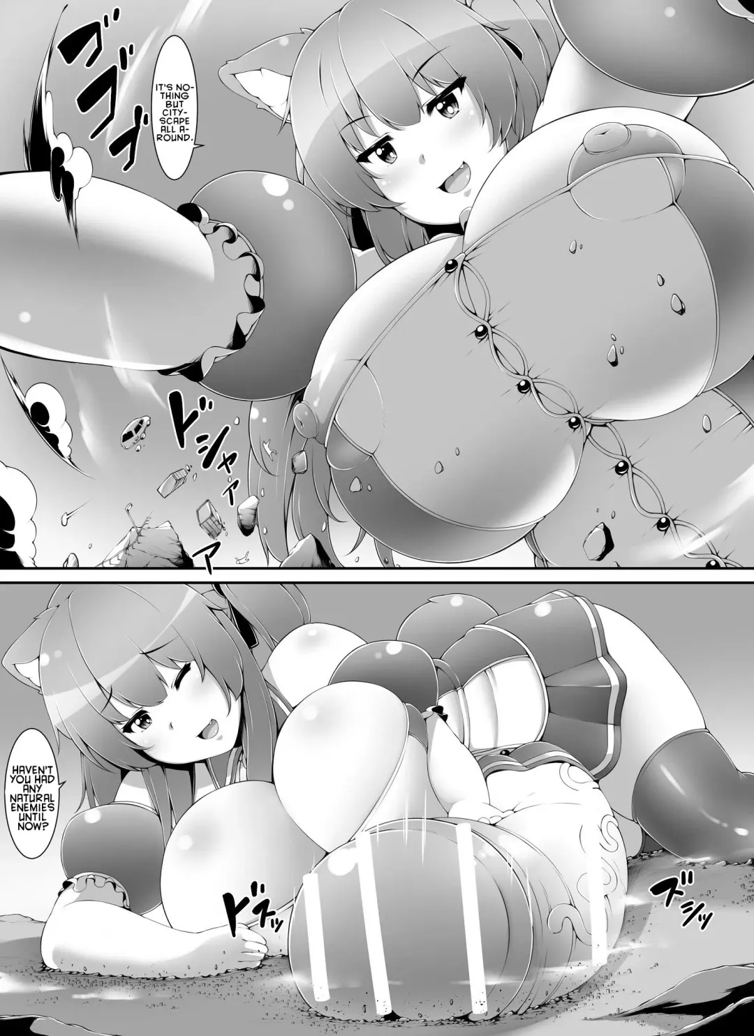 [Toka] Chou Ookii Uchuujin ga Ojamashimasu | A Grand Gigantic Alien Welcomes Herself In Fhentai - Page 22