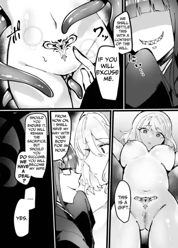 Jashin-sama no Ikenie ~Shokushu to Inmon de Muchi na Ikenie o Kairaku Metori~ | Sacrifice for the Evil God ~Ignorant Sacrificial Lamb's Tentacle & Lewd Crest Pleasure Wedlock~ Fhentai - Page 12