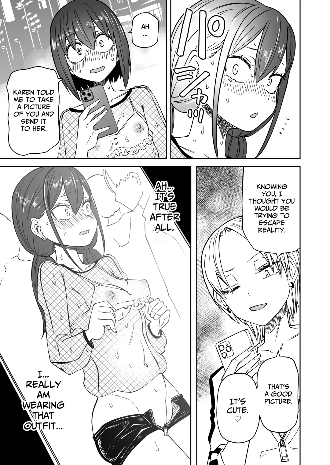 [Sakamoto Kafka] Hajimete no Roshutsu Gokko  | First Time Exhibitionism Play! Lesbian Sex Lovin' University Girls Fhentai - Page 11