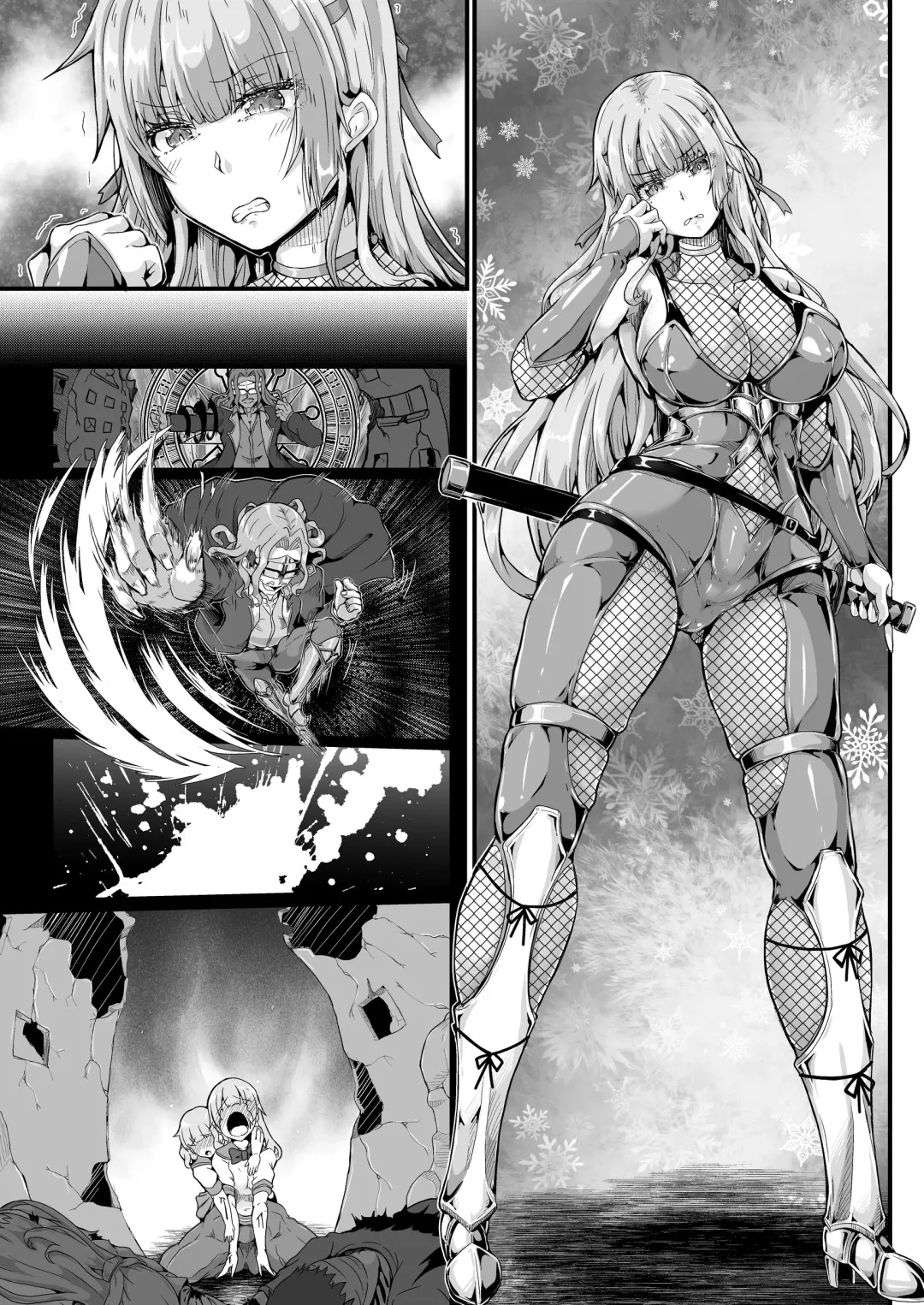 [Misakana] Taimanin Alicia no Junan ~Youma ni Haiboku Shita Taimanin wa Akuochi Sennou Choukyou~ Fhentai - Page 42