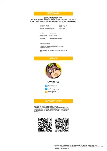 [Yanagi Yuu] Neko Neko Note 9 Taiiku Kyoushi ni Yowami Nigirare Dosukebe Kyouiku Sex Suru Hon + Omake Fhentai - Page 26