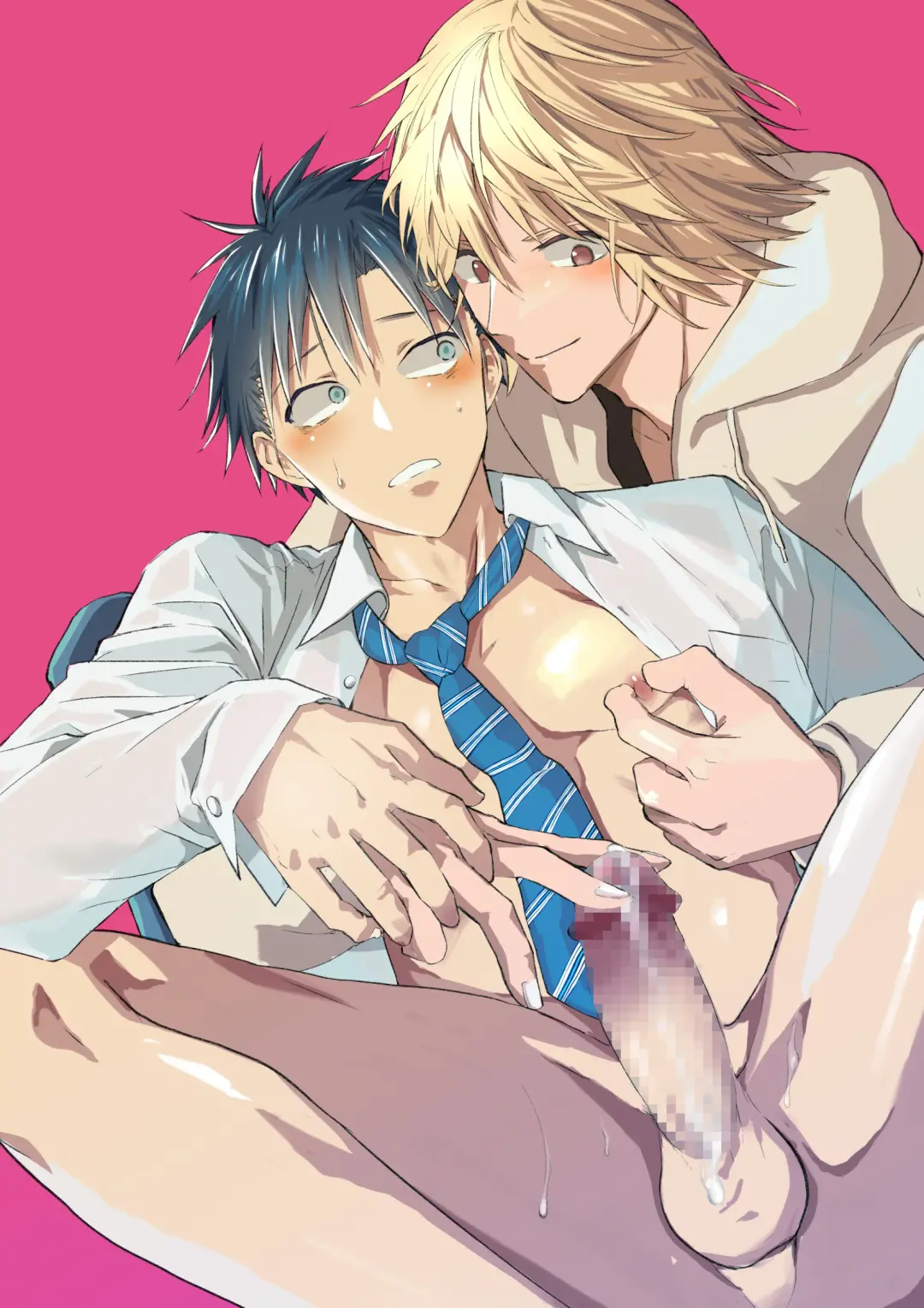 [Orukoa] Kuzu de Kasuna tomodachi ni mesu ochi sase rareta shachiku no renzoku ikijigoku! | 被人渣屑友人强行雌堕的社畜经历连续高潮地狱！ Fhentai - Page 2