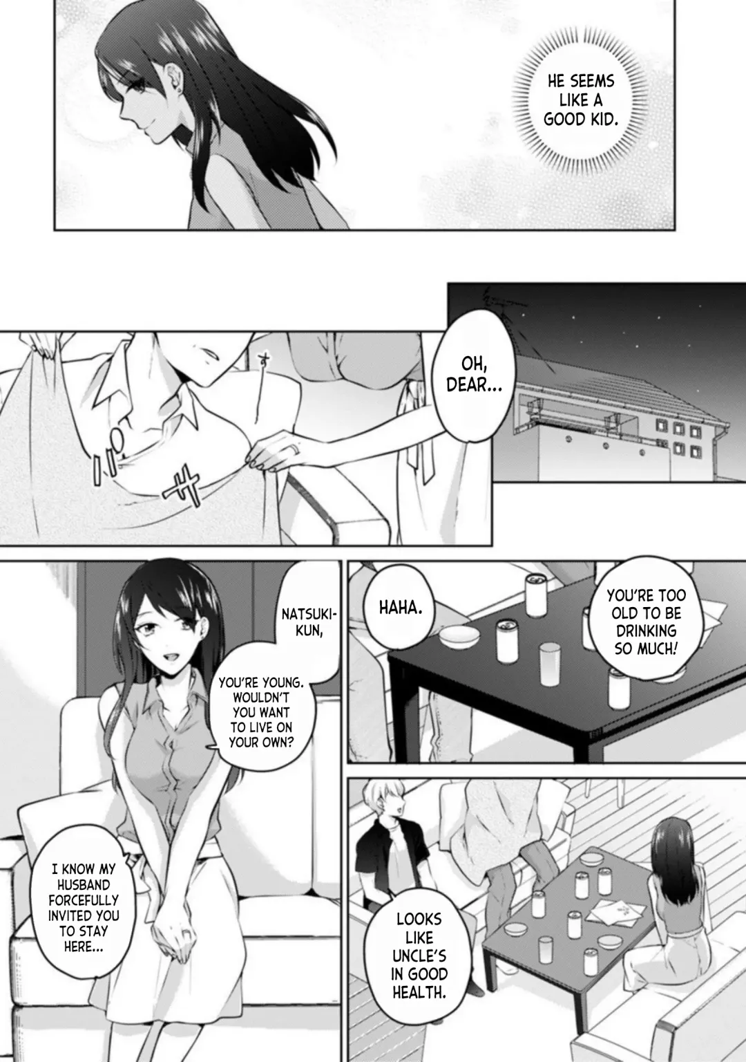 [Kani Itoh] Oi Ni Netorare Deisui Ecchi "Irerareta dake de… Oku made Iccha...u!" 1 | Drunken NTR Sex with my Nephew "I came deep inside when he put it inside me..." Ch. 1 Fhentai - Page 5