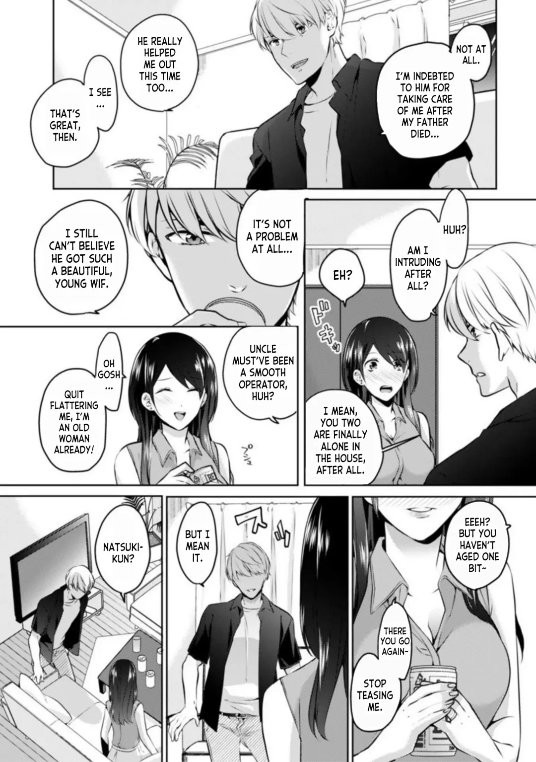 [Kani Itoh] Oi Ni Netorare Deisui Ecchi "Irerareta dake de… Oku made Iccha...u!" 1 | Drunken NTR Sex with my Nephew "I came deep inside when he put it inside me..." Ch. 1 Fhentai - Page 6