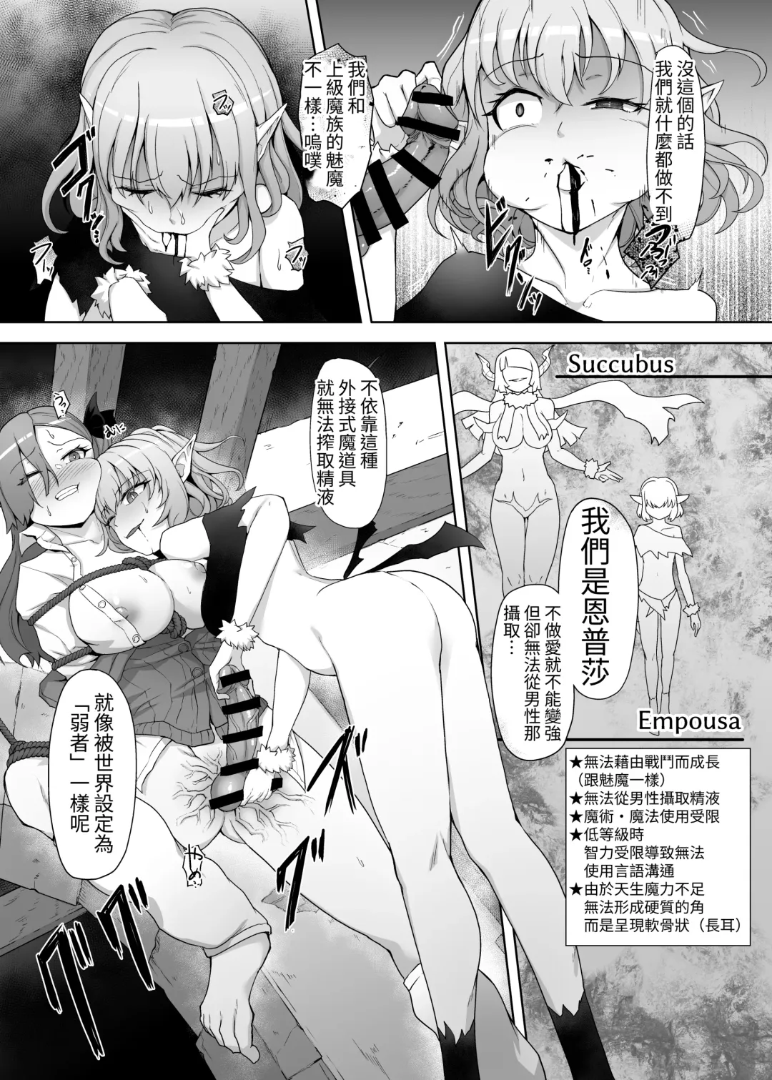 [Gotarou] Mecha Tsuyoi Hazu no Onna Kakutouka, Mesugaki Mazoku ni Wana ni Hamerare Bokorare Futanari Buzama Level Drain Kyousei Shasei Shizako ni Sarete Sekka Hakai Shokei Fhentai - Page 18