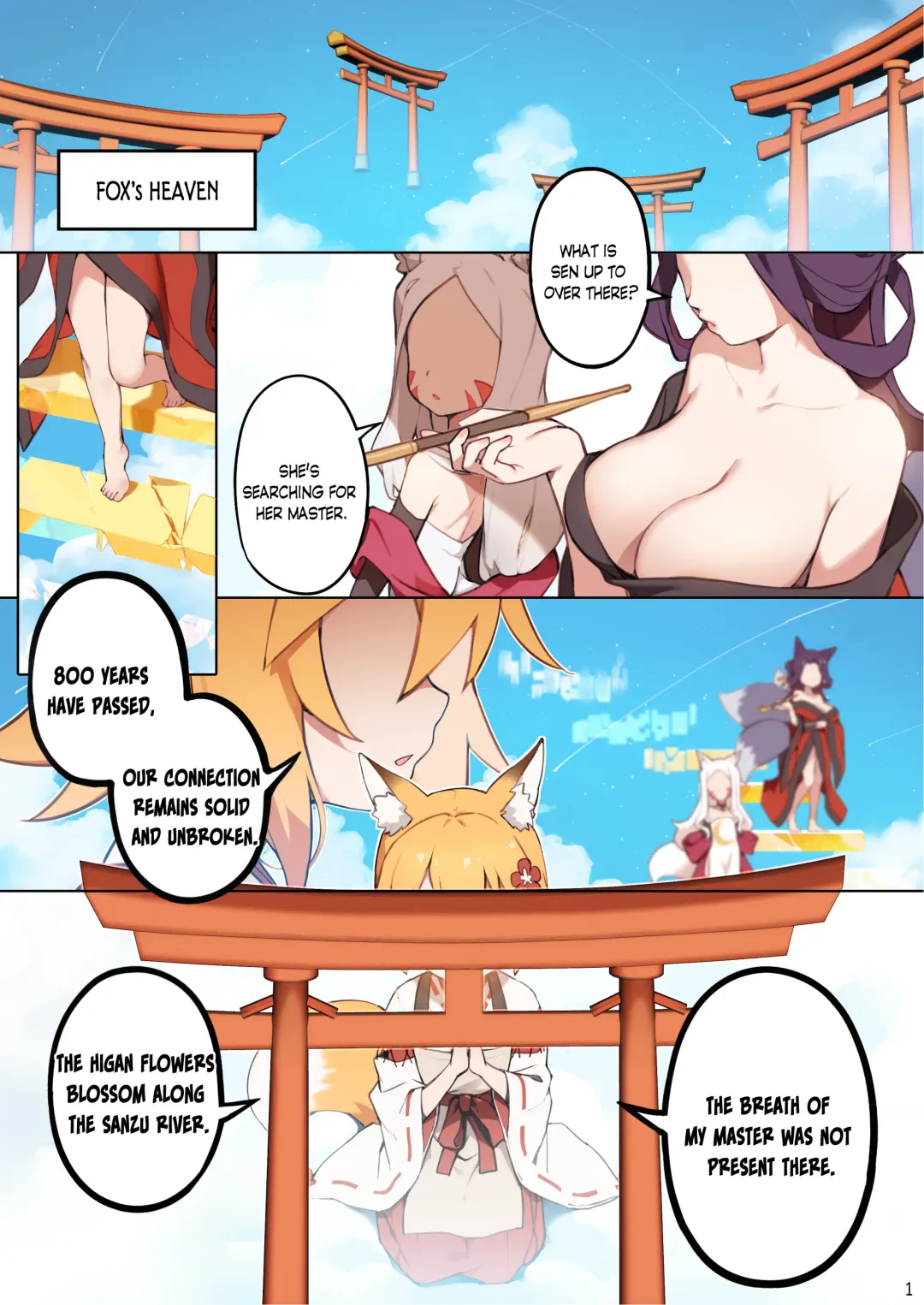 [Blvefo9] 800-Nen no Yakusoku | 800 Years Promise (decensored) Fhentai - Page 2