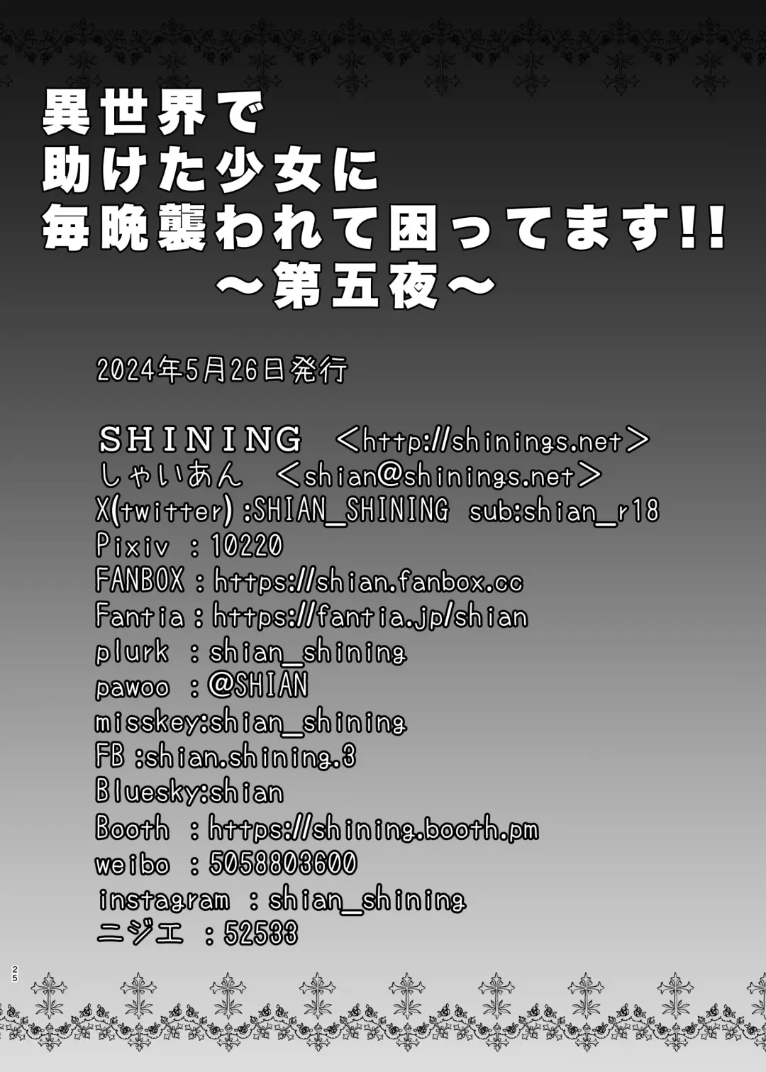 [Shaian] Isekai de Tasuketa Shoujo ni Maiban Osowarete Komattemasu!! Daigoya Fhentai - Page 25