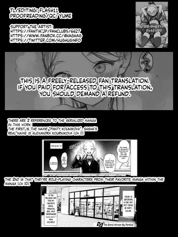 [Haguhagu] Master & Disciple Roleplay: Draining Panty Kournikova's Mana Until Submission (decensored) Fhentai - Page 39