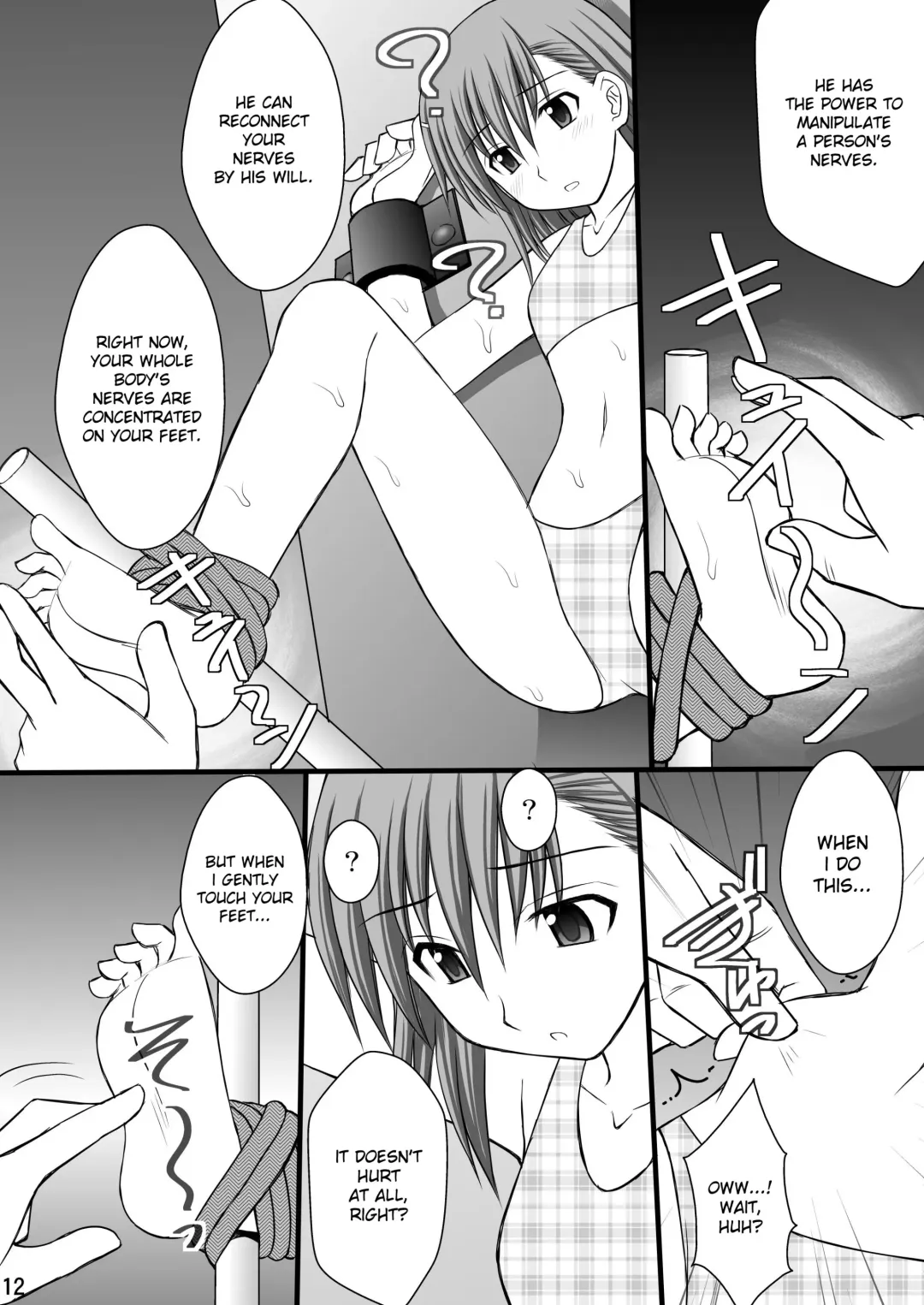 [Kittsu] Seishin Houkai suru made Kusuguri Makutte Ryoujoku Shitemiru Test III Mikoto Zettaizetsumei Mesudorei Hen  (Toaru Majutsu no Index) | Rape and tickle test until one loses her sanity III Fhentai - Page 11