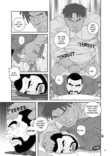 [Tagame Gengoroh] B.S.B. Big Sir's Bitches : Cop - The Case of Chris Collins Fhentai.net - Page 10