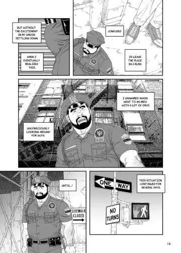 [Tagame Gengoroh] B.S.B. Big Sir's Bitches : Cop - The Case of Chris Collins Fhentai.net - Page 16