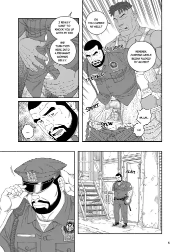 [Tagame Gengoroh] B.S.B. Big Sir's Bitches : Cop - The Case of Chris Collins Fhentai.net - Page 6