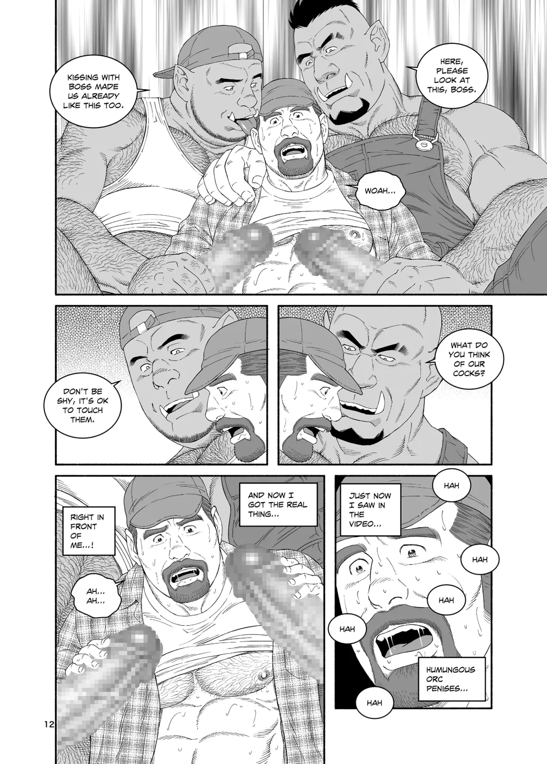 [Tagame Gengoroh] B.S.B. Big Sir's Bitches : A Farmer - In the Case of Ted Sterling Fhentai - Page 13