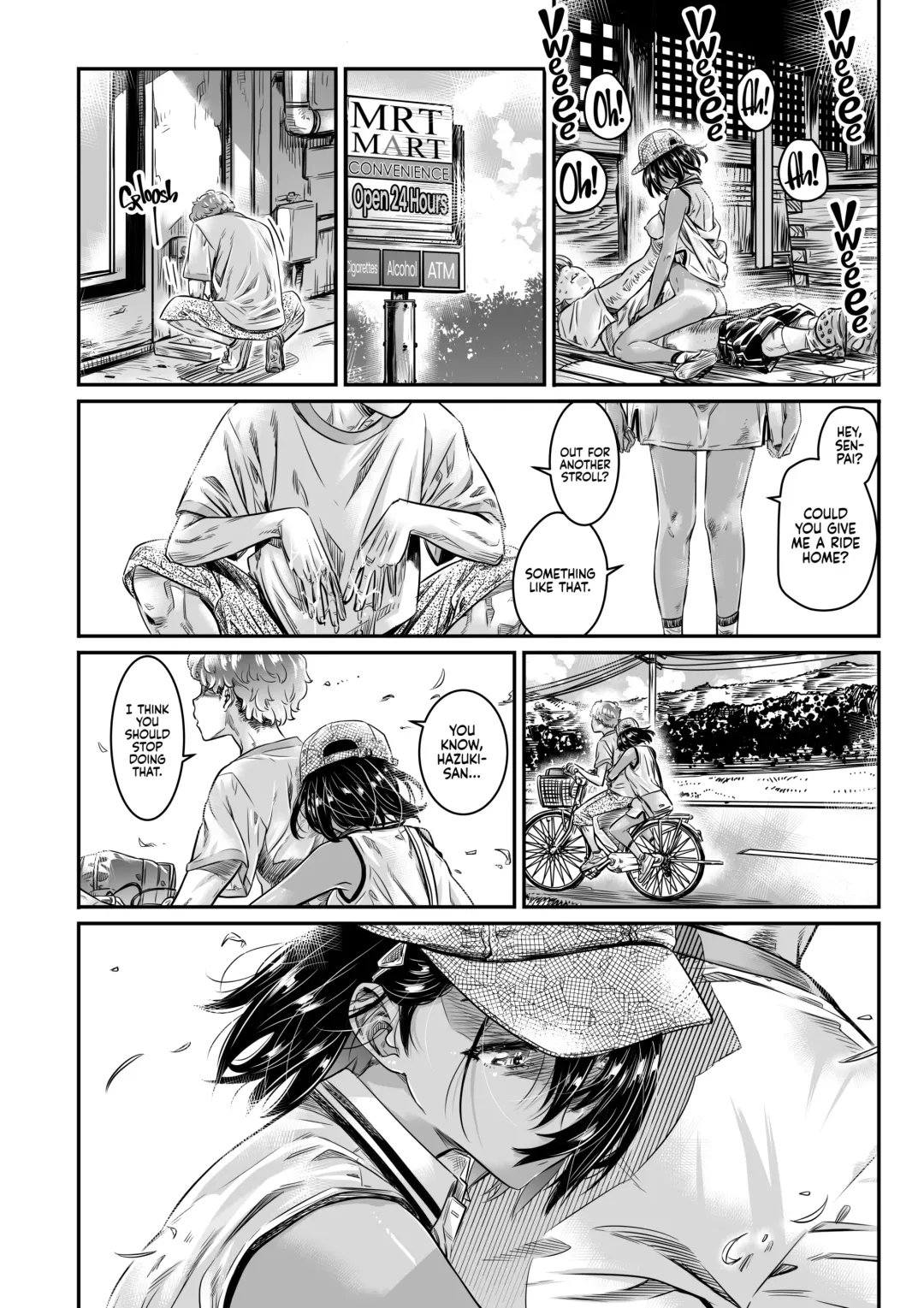 [Maruta] Hiyake no Bitch Shoujo wa, Doutei no Senpai o Yagai Sex ni Sasou | The Tanlined Town Bike Has Set Her Perverted Exhibitionist Sights on Her Virgin Senpai (decensored) Fhentai - Page 11