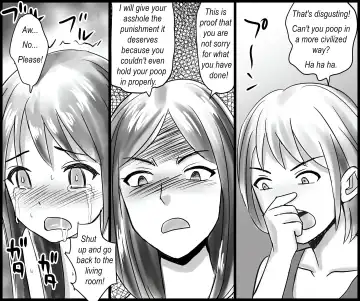 Mamahaha to Imouto ni Yoru Zankoku Shuuchi Ijime | Humiliated and punished by my stepmother and stepsister Fhentai - Page 27