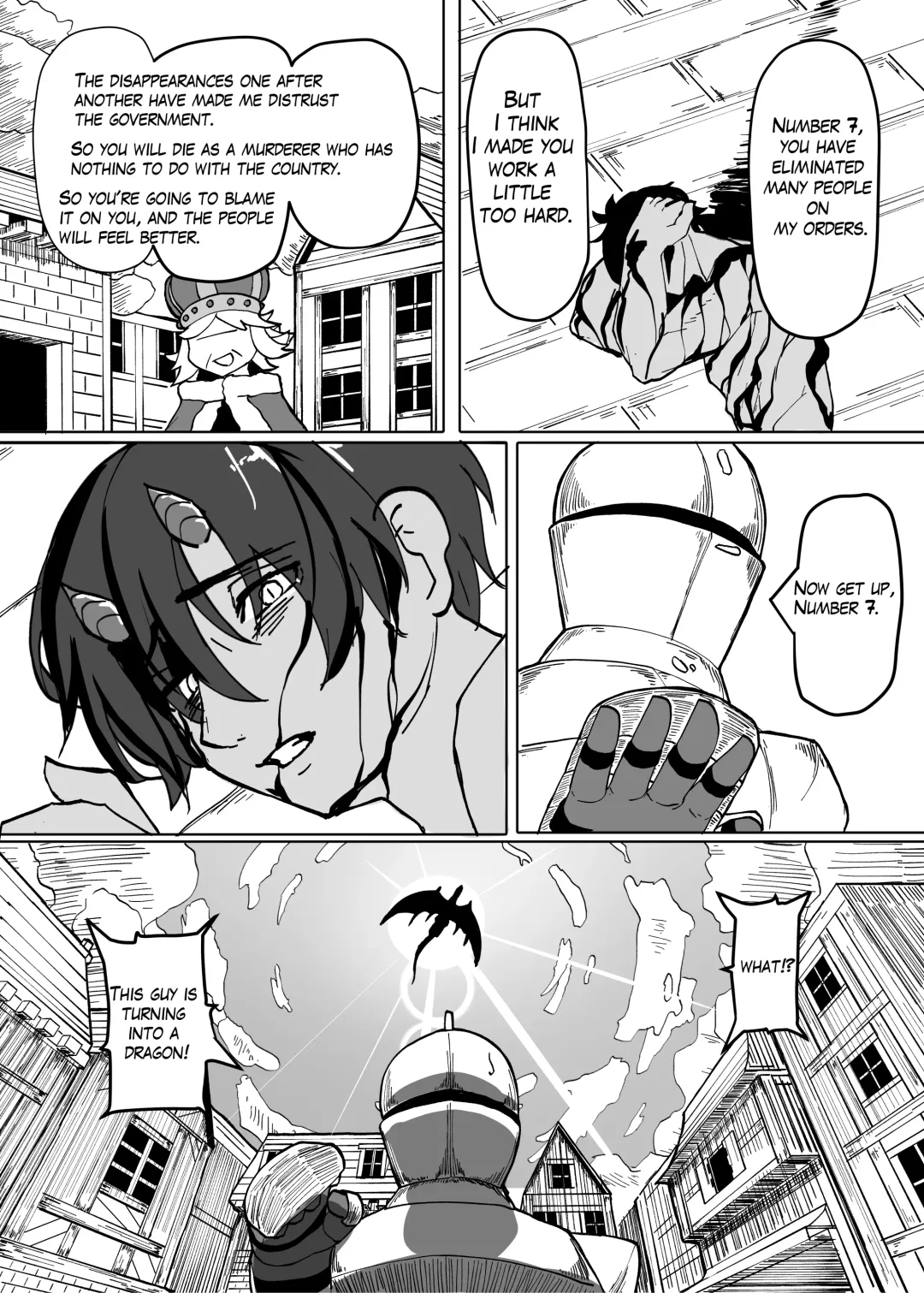 [Kyabetsuka] Because That Night Was The Happiest They've Ever Been - Persecuted Dragon Girl and an Assassin at His Limit Forget Human Speech and Have Beastly Sex Fhentai - Page 16
