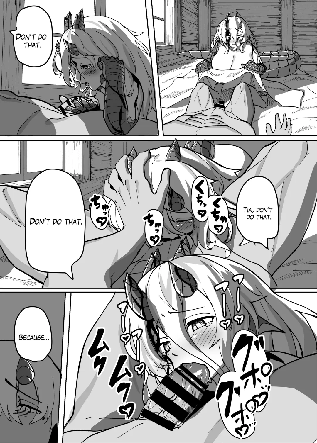[Kyabetsuka] Because That Night Was The Happiest They've Ever Been - Persecuted Dragon Girl and an Assassin at His Limit Forget Human Speech and Have Beastly Sex Fhentai - Page 27