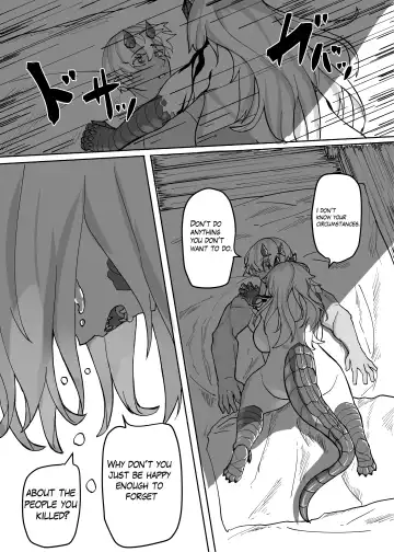 [Kyabetsuka] Because That Night Was The Happiest They've Ever Been - Persecuted Dragon Girl and an Assassin at His Limit Forget Human Speech and Have Beastly Sex Fhentai.net - Page 25