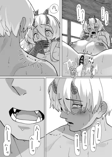 [Kyabetsuka] Because That Night Was The Happiest They've Ever Been - Persecuted Dragon Girl and an Assassin at His Limit Forget Human Speech and Have Beastly Sex Fhentai.net - Page 59