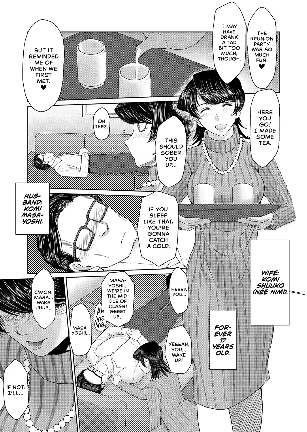 [Chiba Shuusaku] Okusama wa 17sai | Miss (Forever) 17-Year-Old Wife Fhentai.net - Page 2