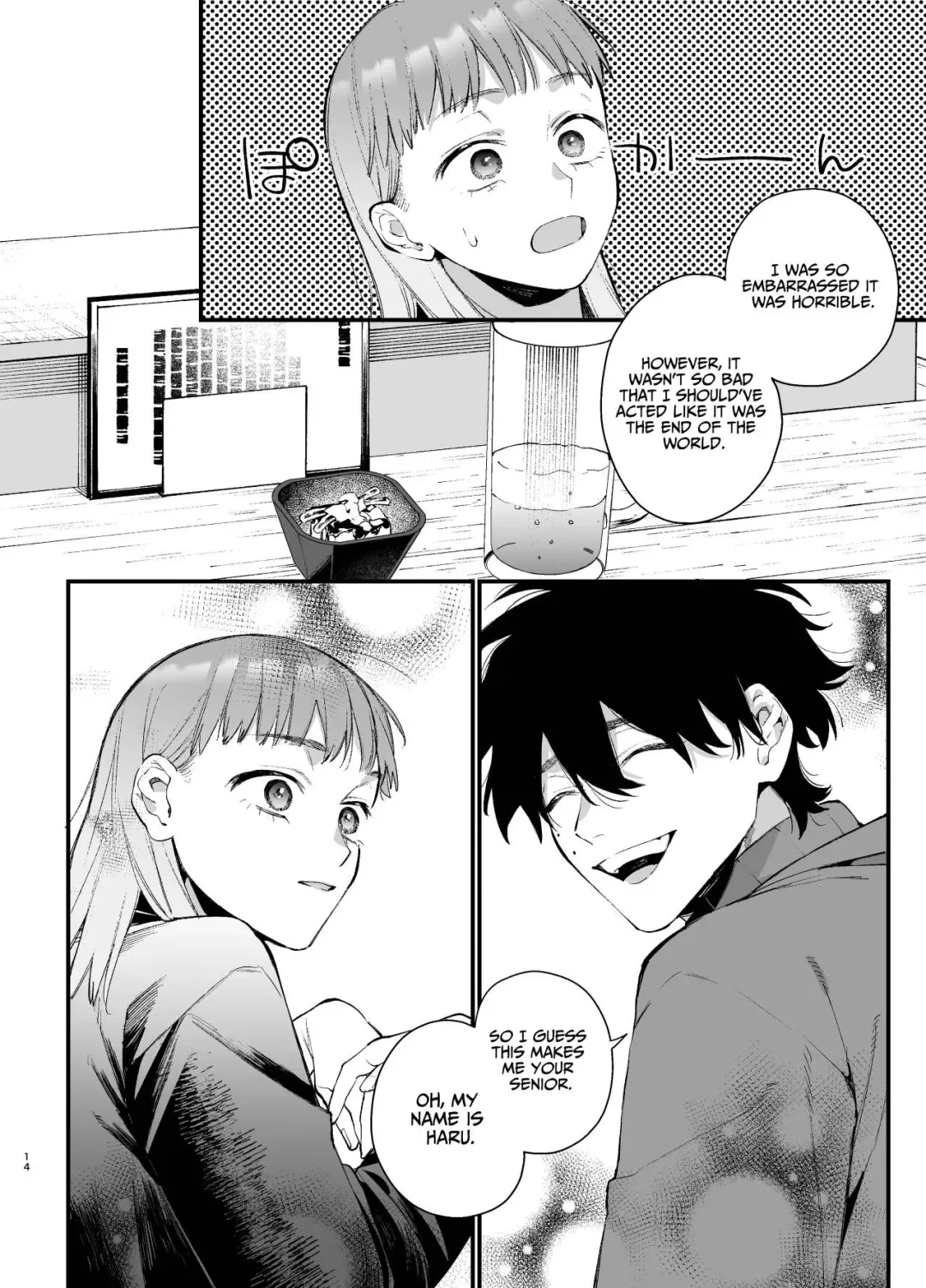 [Umekoppe] Kawaisona Kimigaichiban Kawai ~Inu-kei Shuchaku Danshi Harukun no Shitsuke kobi~ | You're Cutest When You're Pathetic ~Obsessed Golden Retriever Boy Haru's Disciplinary Sex~ Fhentai - Page 14