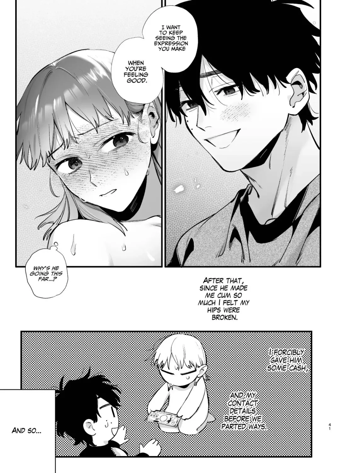 [Umekoppe] Kawaisona Kimigaichiban Kawai ~Inu-kei Shuchaku Danshi Harukun no Shitsuke kobi~ | You're Cutest When You're Pathetic ~Obsessed Golden Retriever Boy Haru's Disciplinary Sex~ Fhentai - Page 41