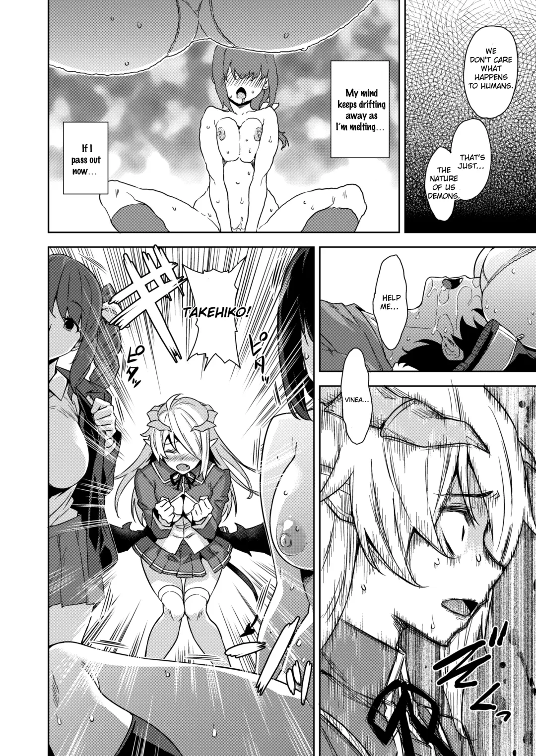 [Mikemono Yuu] Akuma de JK -Makai Appli de Harem Shiken- (decensored) Fhentai - Page 53
