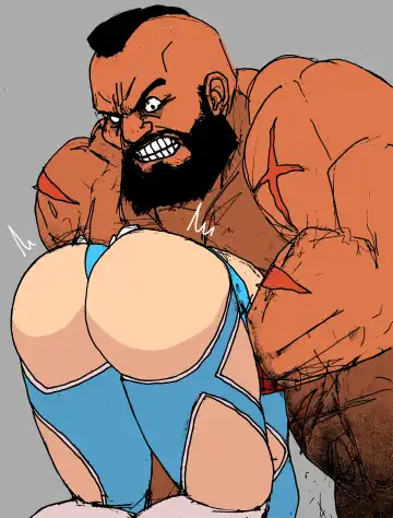 Read [Sanman Drill] Zangief VS. Rainbow Mika - Fhentai.net