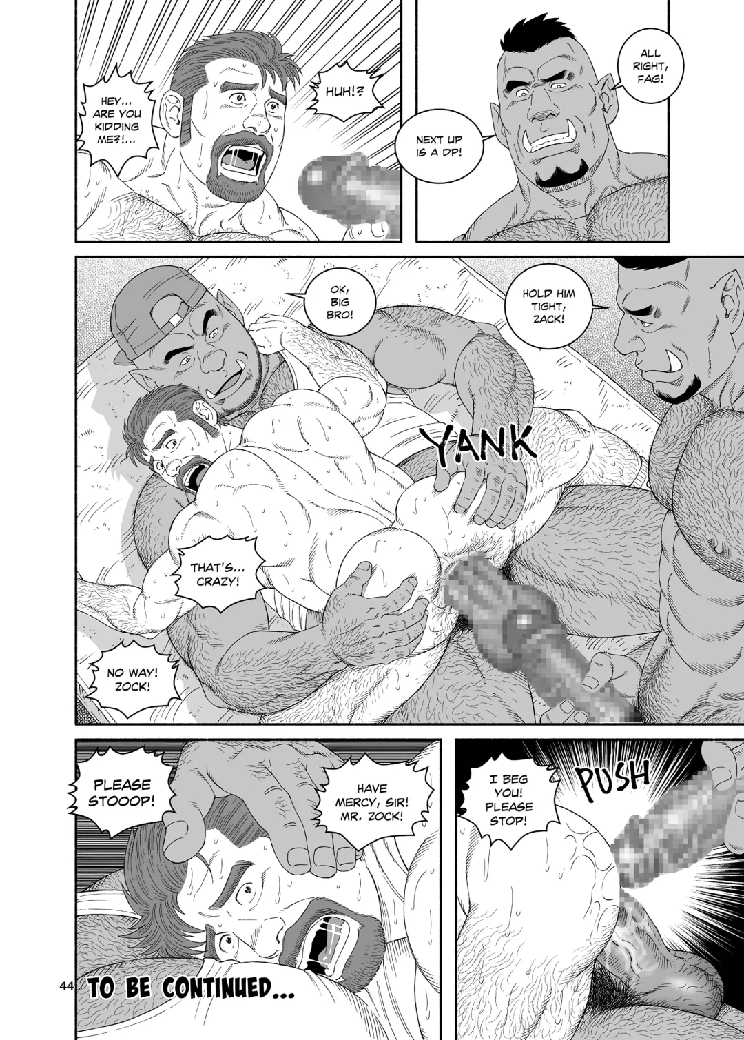 [Tagame Gengoroh] Tagame Gengoroh] B.S.B. Big Sir's Bitches : A Farmer - In the Case of Ted Sterling Fhentai.net - Page 45