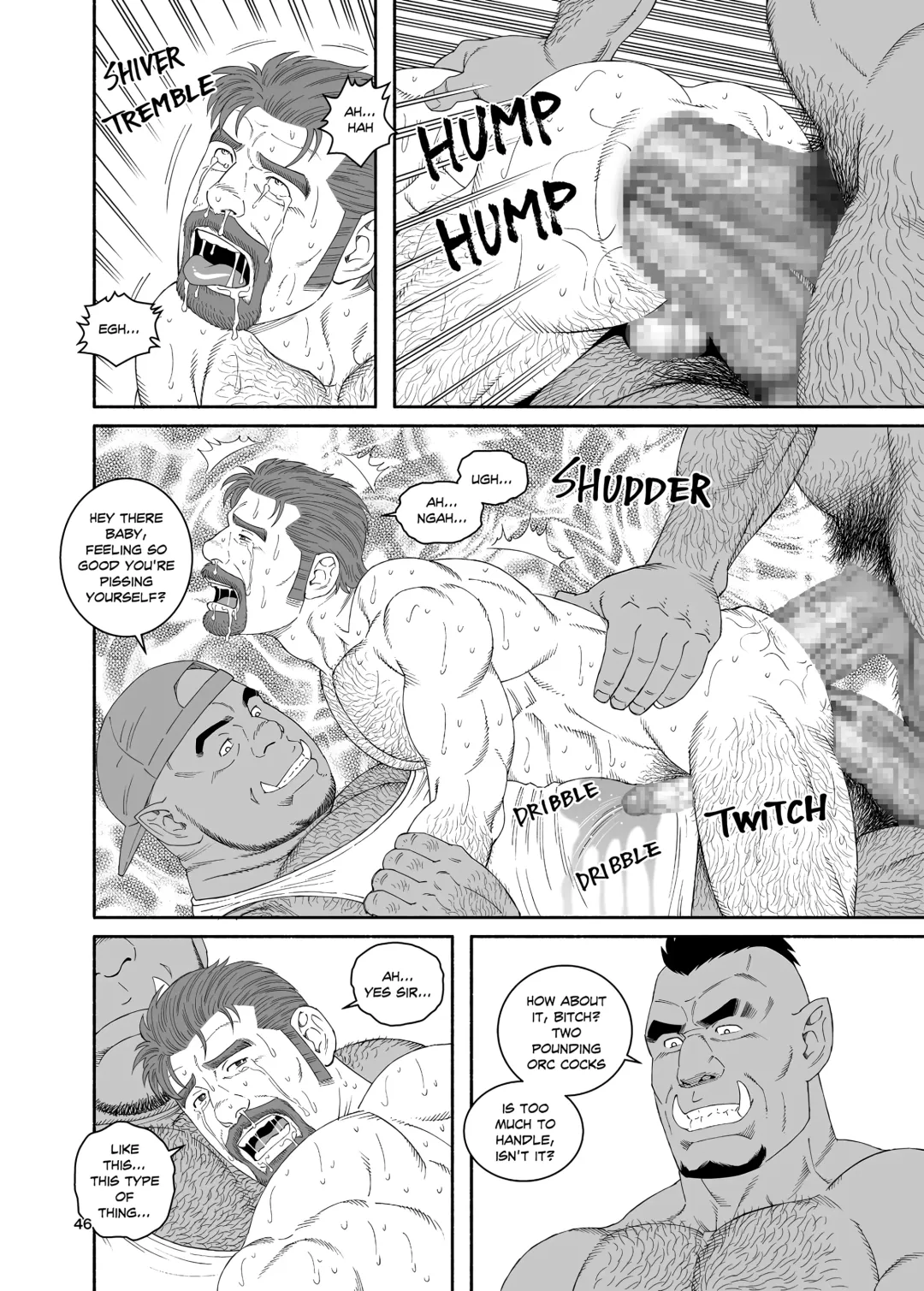 [Tagame Gengoroh] Tagame Gengoroh] B.S.B. Big Sir's Bitches : A Farmer - In the Case of Ted Sterling Fhentai.net - Page 47