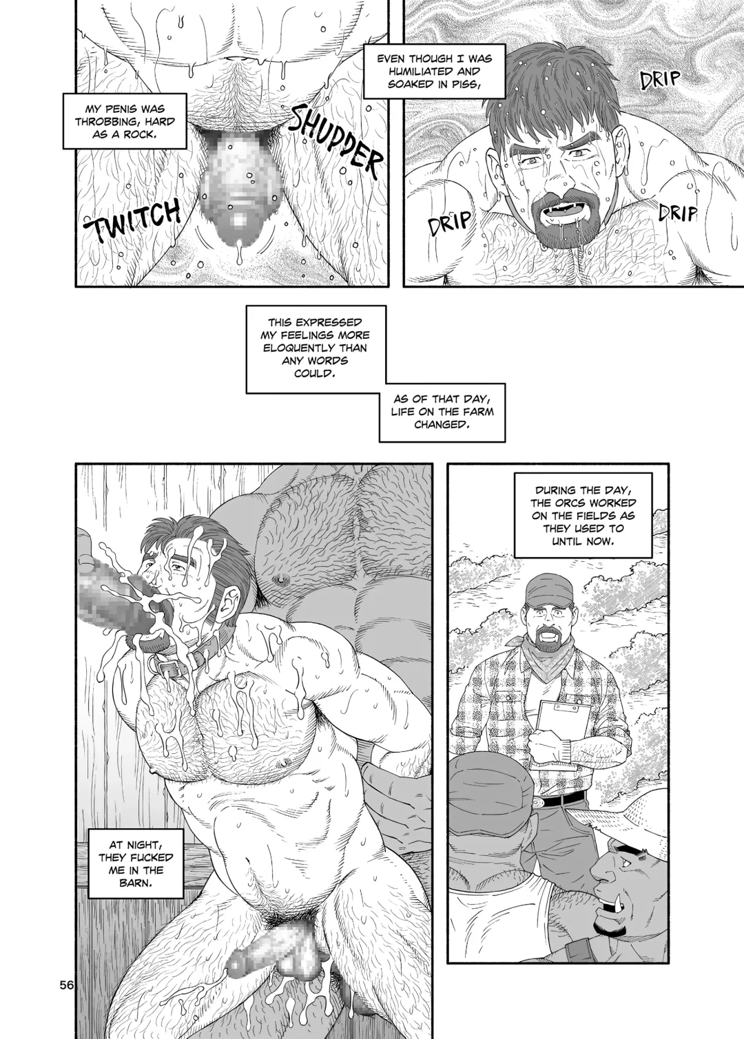 [Tagame Gengoroh] Tagame Gengoroh] B.S.B. Big Sir's Bitches : A Farmer - In the Case of Ted Sterling Fhentai.net - Page 57