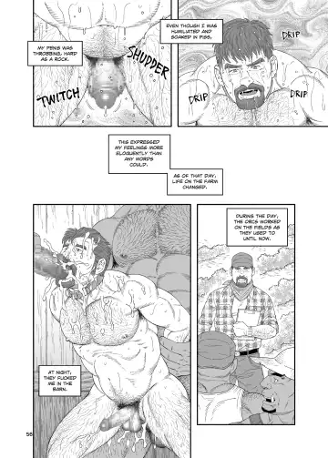 [Tagame Gengoroh] Tagame Gengoroh] B.S.B. Big Sir's Bitches : A Farmer - In the Case of Ted Sterling Fhentai.net - Page 57