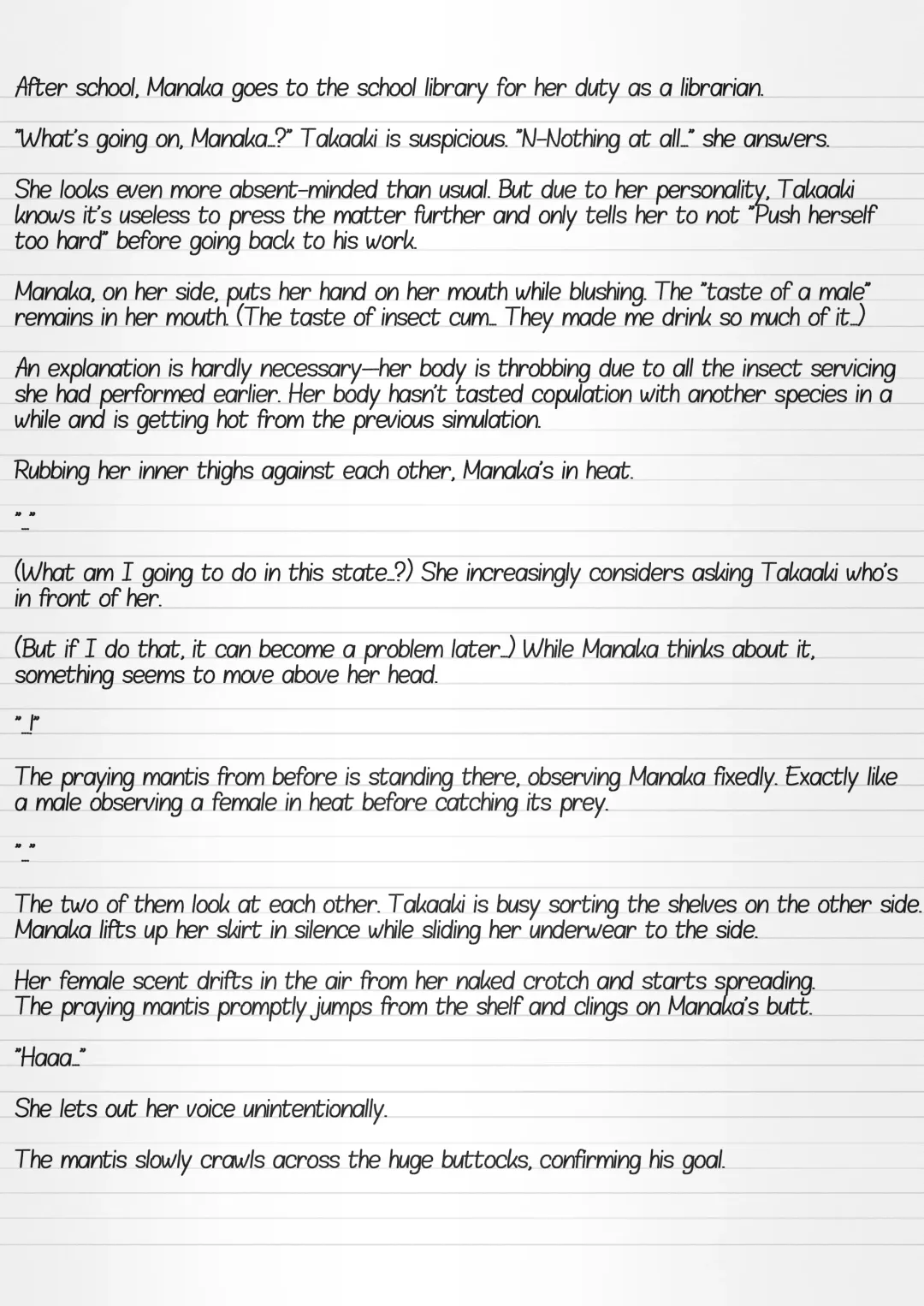 [Chiba Tetsutarou] Misuke's Short Stories 11 - Manaka's Insect Game 2 Fhentai - Page 10