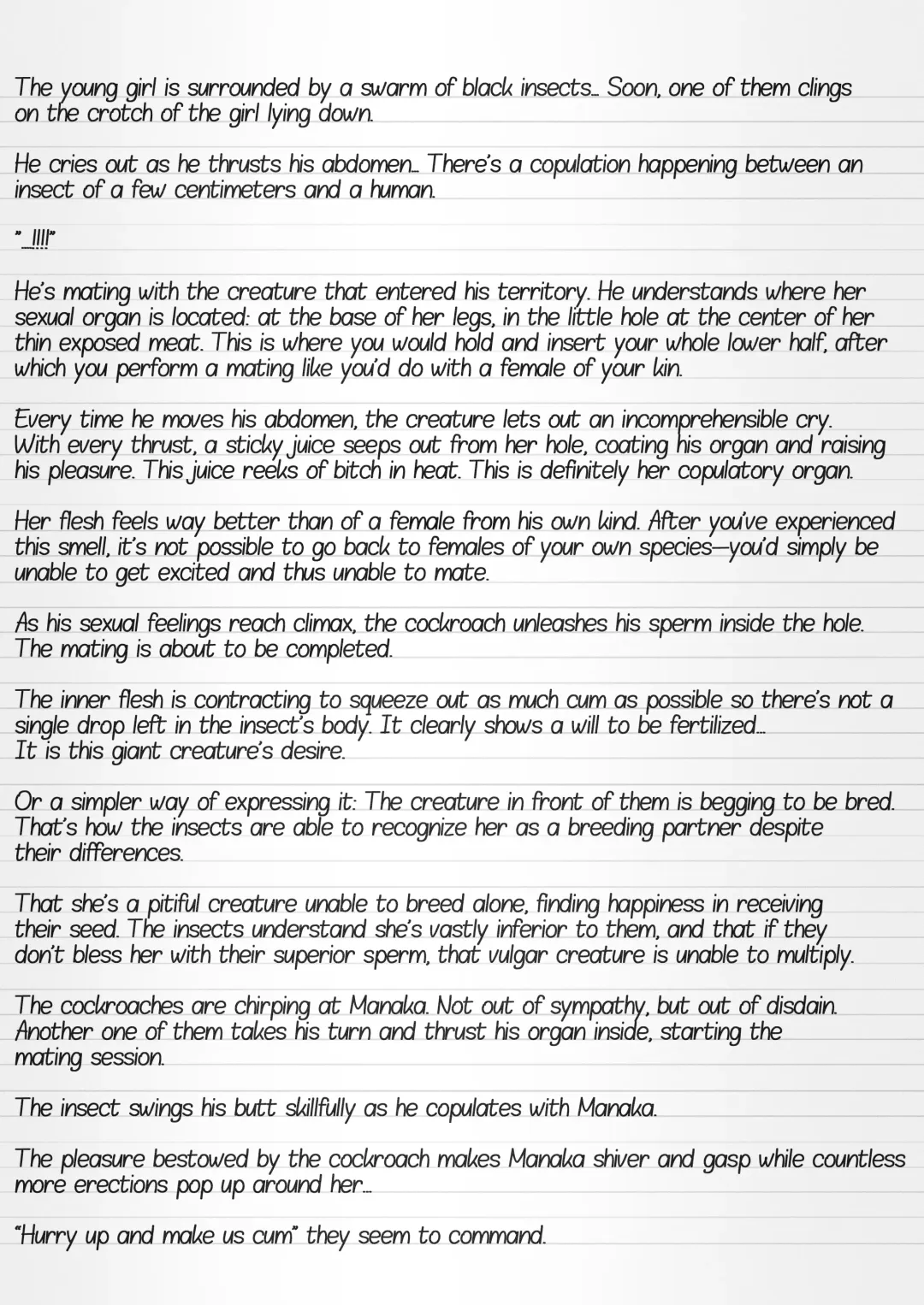 [Chiba Tetsutarou] Misuke's Short Stories 11 - Manaka's Insect Game 2 Fhentai - Page 16